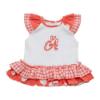 Picture of Little A Girls Hannah Pretty Polka Legging Set - Bright Coral