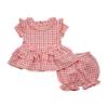 Picture of Little A Girls Halo Pretty Polka Bloomer Set - Bright Coral 