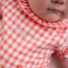 Picture of Little A Girls Halo Pretty Polka Bloomer Set - Bright Coral 