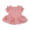 Picture of Little A Girls Halo Pretty Polka Bloomer Set - Bright Coral 