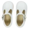 Picture of Panache Toddler T Bar Shoe - White Leather