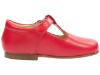 Picture of Panache Toddler T Bar Shoe - Red Leather