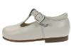 Picture of Panache Toddler T Bar Shoe - Ice Grey Leather 