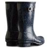 Picture of Hunter Original Big Kids Giant Glitter Wellington Boots - Valtameri Blue