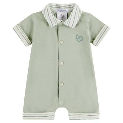Picture of Deolinda Baby Boys Oliver Jersey Romper - Green