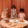 Picture of Deolinda Baby Girls Nectarine Romper - Coral Gingham 