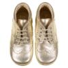 Picture of Panache Traditional Lace Up Toddler Boot - Metallic Gold Leather