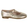 Picture of Panache Girls T Bar Pump - Gold Metallic Leather