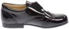 Picture of Panache Gull Wing Buckle Shoe - Black Patent