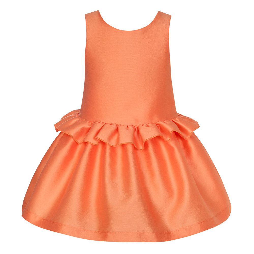 Orange dress for sales girls
