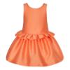 Picture of Balloon Chic Girls Triple Bow Ruffle Dress - Orange