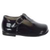 Picture of Panache Toddler T Bar Shoe - Black Patent