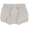 Picture of Rapife Baby Boy Beige Stripe Peter Pan Collar Body & Pants Set - Beige 
