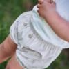 Picture of Rapife Baby Boy Beige Stripe Peter Pan Collar Body & Pants Set - Beige 