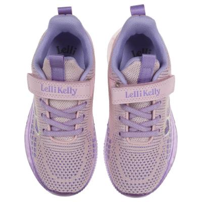 Picture of Lelli Kelly Marta Easy On Light Up Sole Girls Heart Trainer - Rosa Pink Lilac