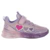 Picture of Lelli Kelly Marta Easy On Light Up Sole Girls Heart Trainer - Rosa Pink Lilac