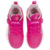 Picture of Lelli Kelly Marta Easy On Light Up Sole Girls Heart Trainer - Neon Fuxia