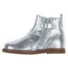 Picture of Panache Toddler Chelsea Boot With Inside Zip -  Silver Metallic Leather