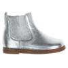 Picture of Panache Toddler Chelsea Boot With Inside Zip -  Silver Metallic Leather