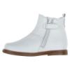 Picture of Panache Toddler Chelsea Boot With Inside Zip -  White Leather 