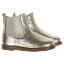 Picture of Panache Toddler Chelsea Boot With Inside Zip - Gold Metallic Leather