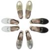 Picture of Panache Girls Sling Back Snaffle Loafer - White Patent 