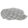 Picture of Bufi Boys Shirt Bow Tie Jacket Bloomer Cap Set - Grey Check