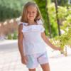 Picture of Rochy Girls Sara Ruffle Top & Shorts Set - Pastel Multi