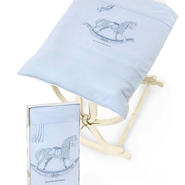 Picture of Sofija Nico Rocking Horse Blanket - Blue