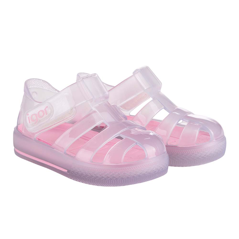 Igor jellies clear online and pink