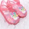 Picture of Igor Tobby Glitter Unicorn Jelly Sandal -Fuschia Pink 