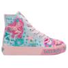 Picture of Lelli Kelly Mermaid Mid Canvas Boot With Inside Zip - Blue Fantasia