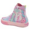 Picture of Lelli Kelly Unicorn Mid Canvas Boot With Inside Zip - Pink Multi Fantasia 