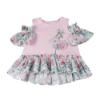 Picture of Daga Girls Its Not A Rose Tunic & Leggings Set - Pink