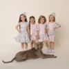 Picture of Daga Girls Its Not A Rose Tunic & Leggings Set - Pink
