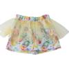 Picture of Daga Girls Frozen Pleasure Top & Tulle Skirted Skort Set - Yellow