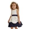 Picture of Abel & Lula Girls Shoulder Bag - White Navy