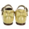 Picture of Panache Baby Girls High Back Bow Shoe - Canary Yellow Patent