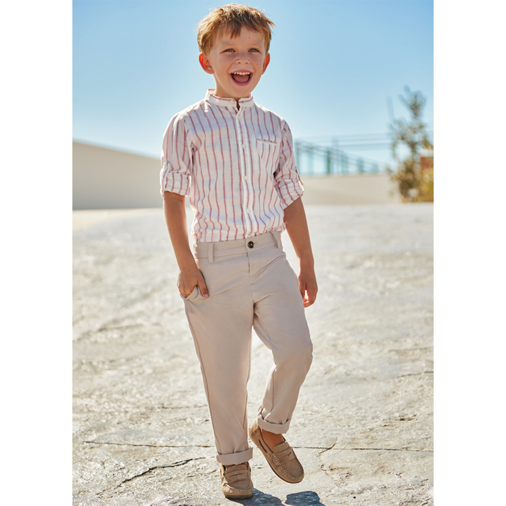 Buy Byb Premium White Linen Kurta And Pant Set For Boys Online  Aza  Fashions