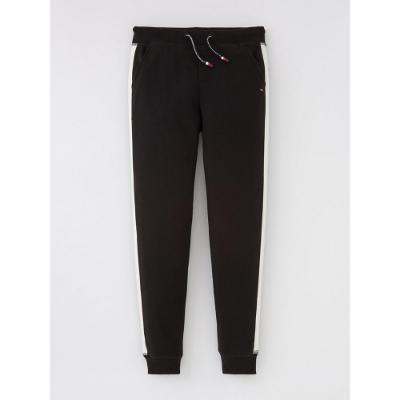Picture of Tommy Hilfiger Boys Logo Tape Joggers - Black