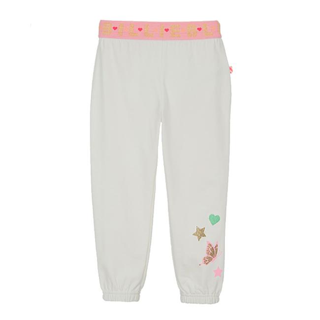 Picture of Billieblush Butterfly Logo Joggers - Cream