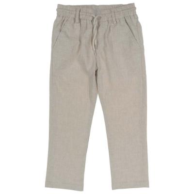 Picture of iDo Boys Smart Linen Trousers - Beige