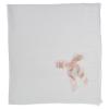 Picture of Mac Ilusion Boxed Baby Shawl With Fretwork & Satin Bow - White Peach
