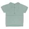 Picture of Wedoble Baby Boy Open Knit Collar Top & Shorts Set - Summer Green 