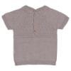 Picture of Wedoble Baby Boy Open Knit Collar Top & Shorts Set - Summer Beige