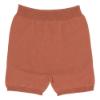 Picture of Wedoble Baby Boy Fine Knit Polo & Shorts Set - Terracotta 