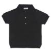 Picture of Wedoble Baby Boy Fine Knit Polo & Shorts Set - Charcoal