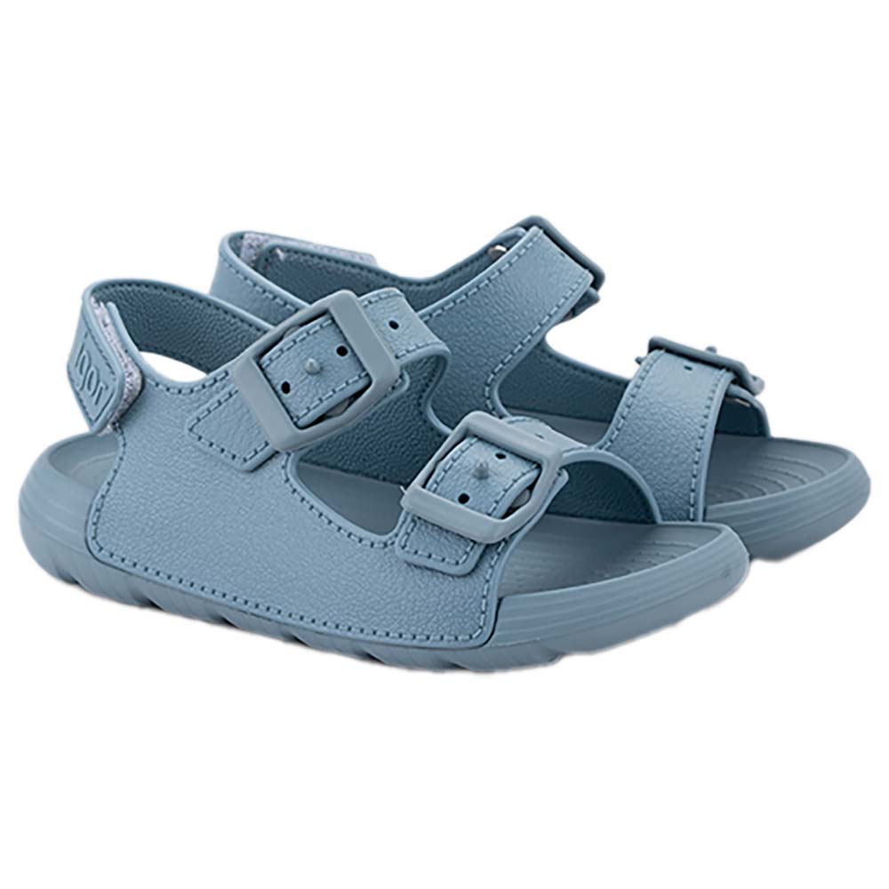 Igor Maui MC Self Coloured Triple Strap Sandal - Ocean Blue. Children's Designer Clothes & Shoes | Panache Genuine Designerwear for Girls, & Babies