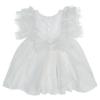 Picture of Deolinda Baby Girls Camomille Broderie & Tulle Ruffle Dress - White 
