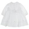 Picture of Sarah Louise Baby Girls Smocked Embroidered Flower Dress - White Pink